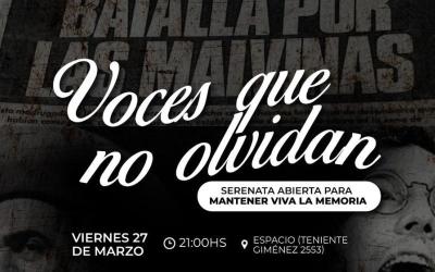 Serenata abierta por la Memoria