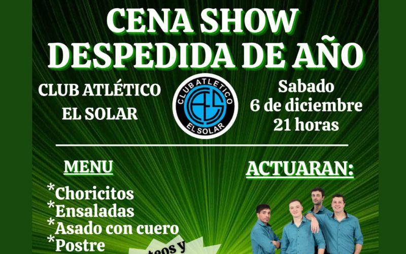 Cena Show – Despedida de Año | XVI Edición